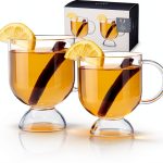 Viski Hot Toddy Glass Clear Insulated 12oz-0
