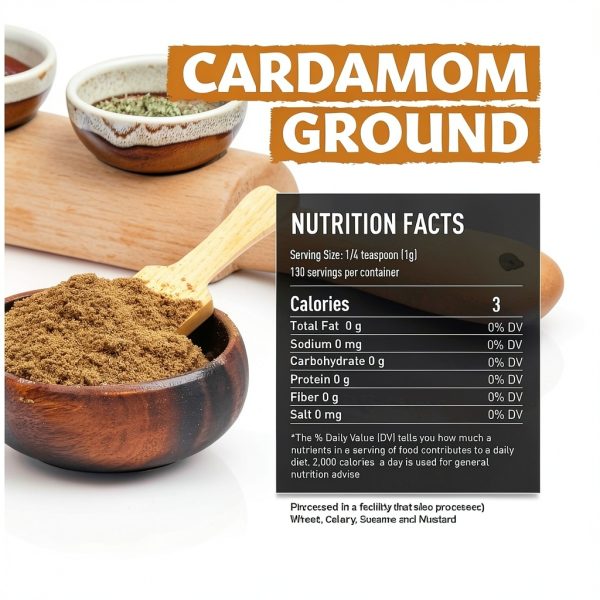 Ground Cardamom Spice Eastanbul Gourmet Powder-1