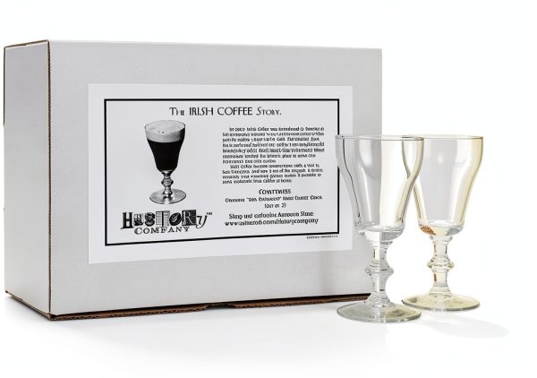 Irish Coffee Glasses History Company Ceramic Set-0