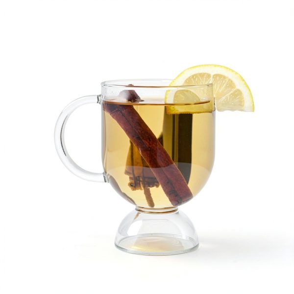 Viski Hot Toddy Glass Clear Insulated 12oz-4