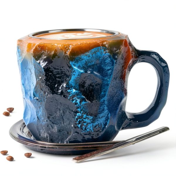 Mineral Crystal Coffee Mug YHAXP Elegant Design-2