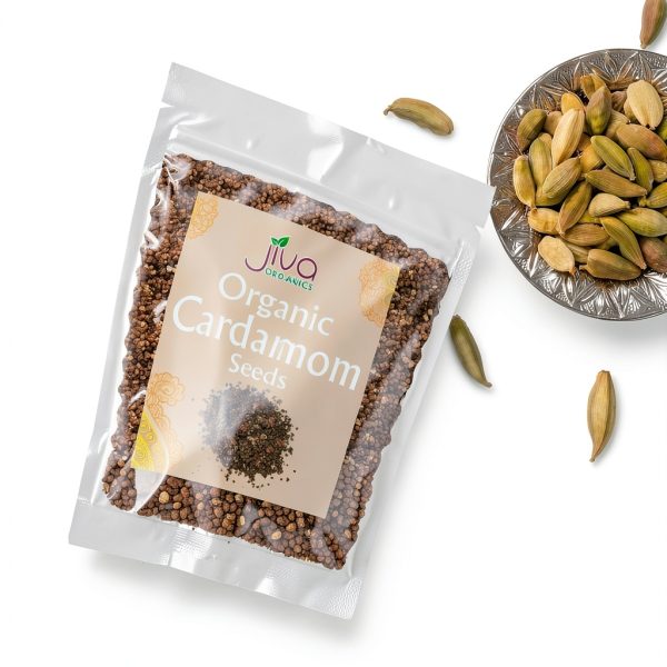 Organic Cardamom Seeds Jiva Organics Pure Premium Vegan-2