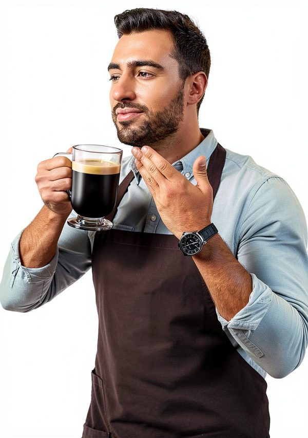 LUXU Transparent Coffee Glass Set Modern Insulated-5
