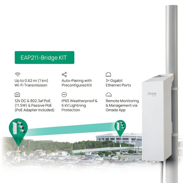 TP-Link EAP211-Bridge KIT Wireless Access Point-1