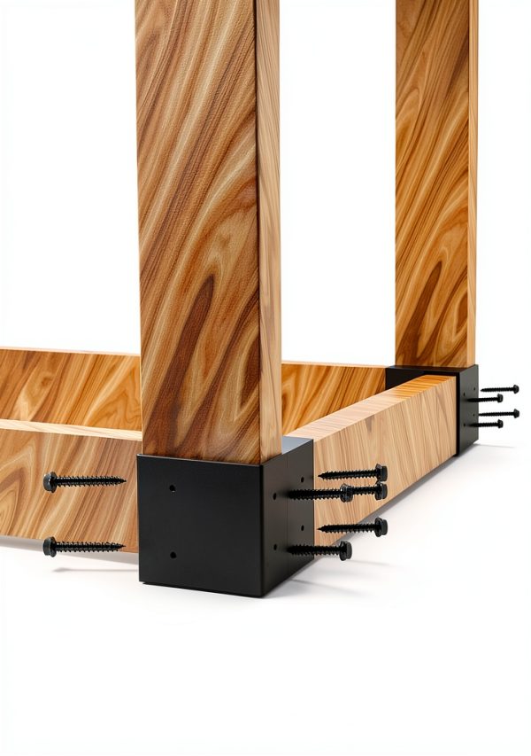 Heavy Duty Workbench Bracket Kit GOOCORREC 3‑Way Brackets for 2x4-3