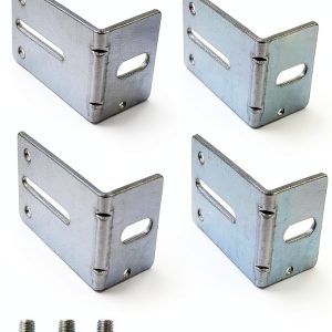 Garage Door Track Jamb Bracket Xadnitu 12 Gauge Steel 4‑Pack-0