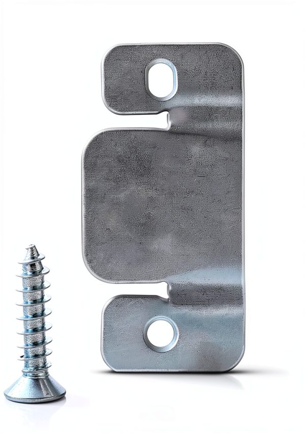 Metal Sectional Couch Connectors Furniture Interlocking,Sectional Sofa Fastener Software Bracket with Screws for Loveseat, Recliner, Chair or Chaise Lounge (4 Pcs)-1