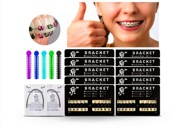 Teeth Model Roth Brackets 022 Slot Bondable Hook 200pcs Sino Dental-1