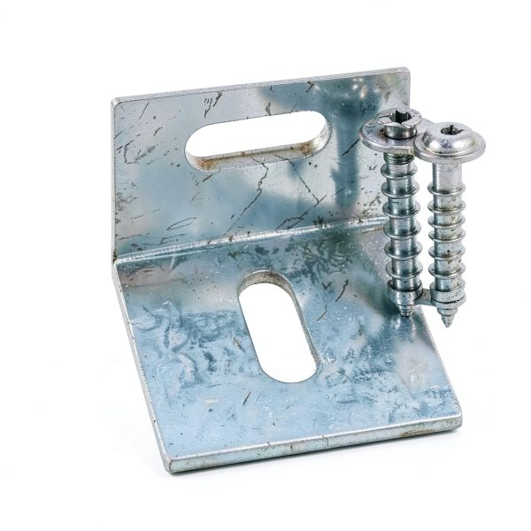 Table Top Fasteners IWGVVEEM L Brackets 20 Pack Polished Steel JM1-2